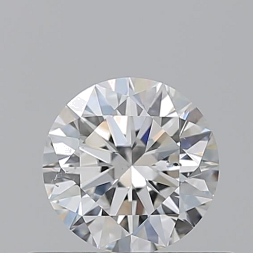 0.5 carat F-SI1 Excellent cut Natūralus Round Deimantas (1)