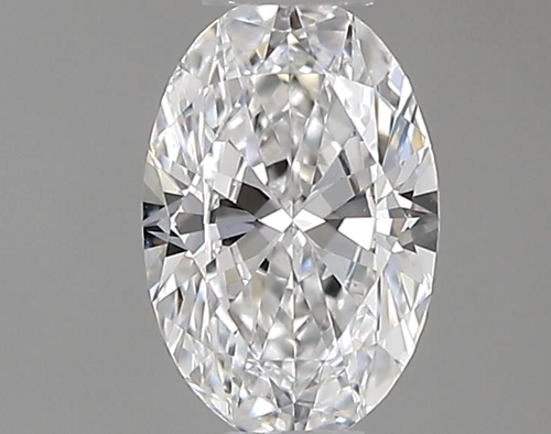 0.32 carat D-VS1 Natūralus Oval Deimantas (1)
