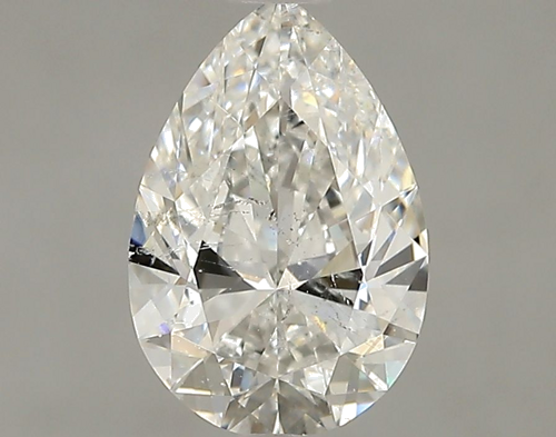 1.02 carat G-SI2 Natūralus Pear Deimantas (1)