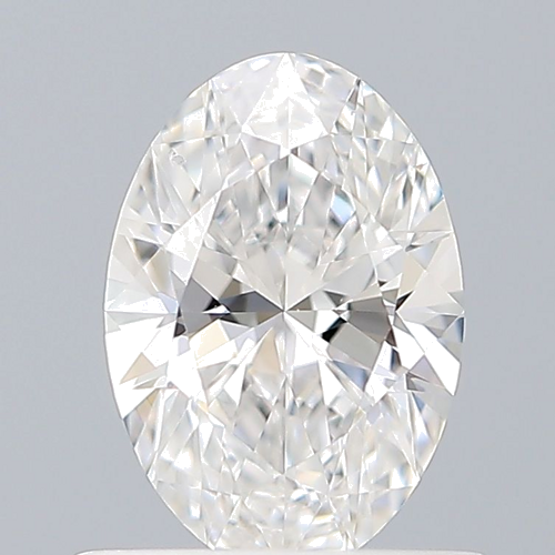 0.55 carat D-SI1 Natūralus Oval Deimantas (1)