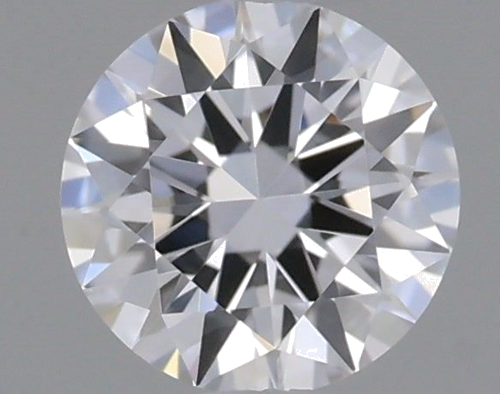 0.18 carat D-VVS2 Excellent cut Natūralus Round Deimantas (1)