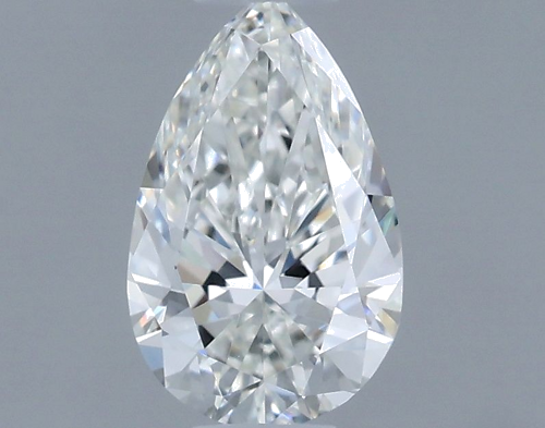 0.5 carat G-VVS1 Natūralus Pear Deimantas (1)