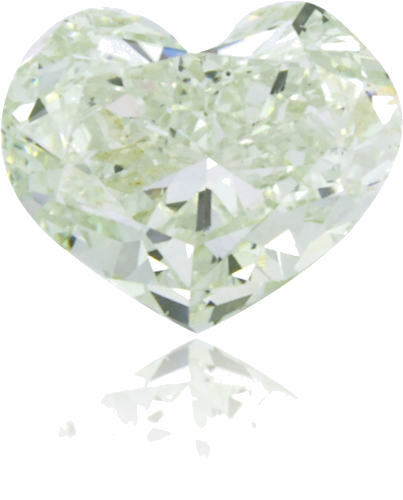 0.66 carat Fancy Yellow-SI1 Natūralus Heart Deimantas (1)