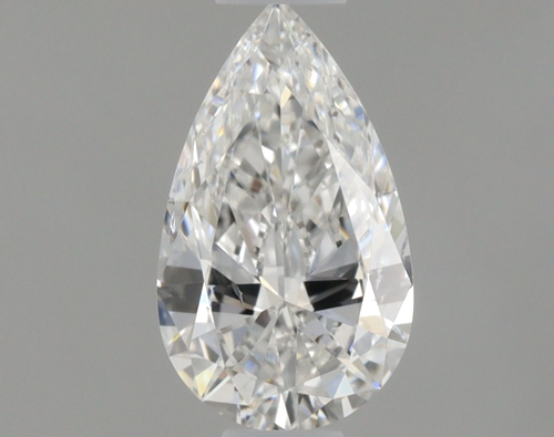 0.35 carat F-SI1 Natūralus Pear Deimantas (1)