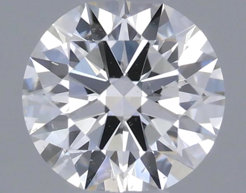0.32 carat F-SI1 Excellent cut Natūralus Round Deimantas (1)