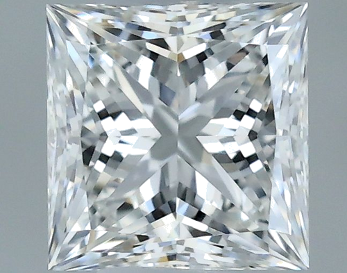 0.3 carat E-VVS1 Natūralus Princess Deimantas (1)