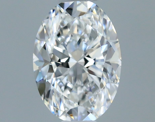 0.4 carat E-VVS1 Natūralus Oval Deimantas (1)