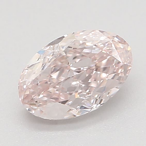 0.36 carat Fancy Light Pink-IF Natūralus Oval Deimantas (1)
