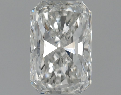 0.61 carat F-SI1 Natūralus Radiant Deimantas (1)