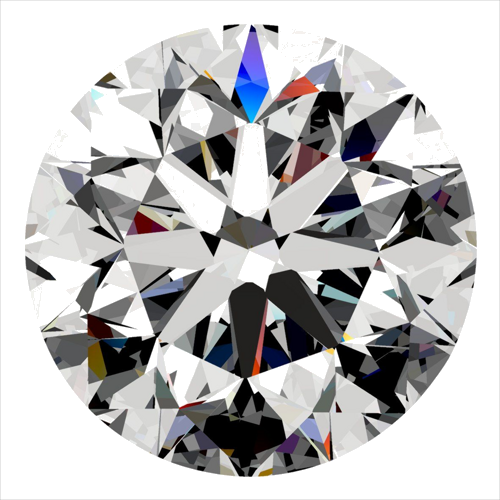 0.4 carat J-VS2 Very Good cut Natūralus Round Deimantas (1)