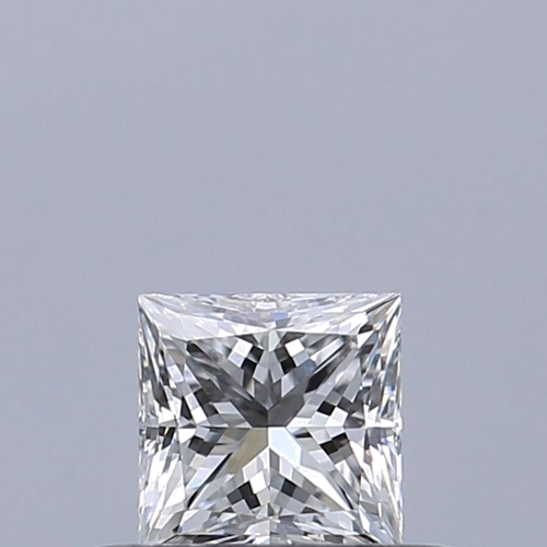 0.32 carat D-VVS2 Natūralus Princess Deimantas (1)