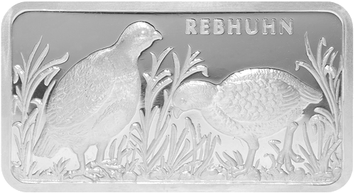 1 oz Pilkoji kurapka Sidabro luitas Argor-Heraeus (1)