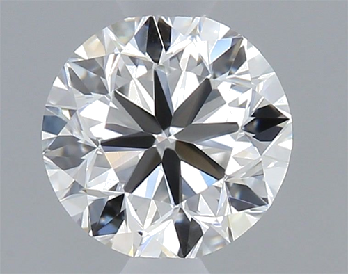 0.5 carat E-VVS2 Very Good cut Natūralus Round Deimantas (1)