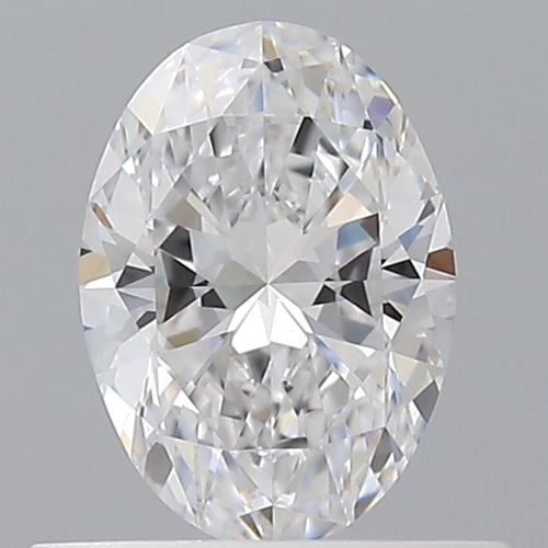 0.51 carat D-VVS1 Natūralus Oval Deimantas (1)