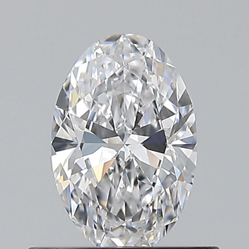 0.5 carat D-VVS2 Natūralus Oval Deimantas (1)