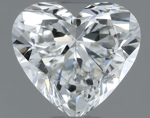 0.69 carat G-VS2 Natūralus Heart Deimantas (1)