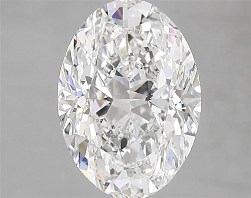 2.01 carat G-SI2 Natūralus Oval Deimantas (1)