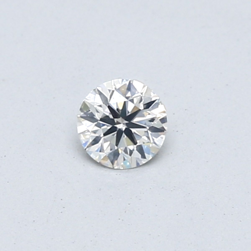 0.22 carat H-SI2 Very Good cut Natūralus Round Deimantas (1)