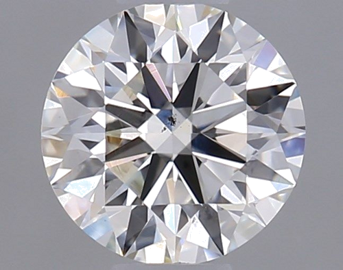 0.43 carat I-SI1 Excellent cut Natūralus Round Deimantas (1)