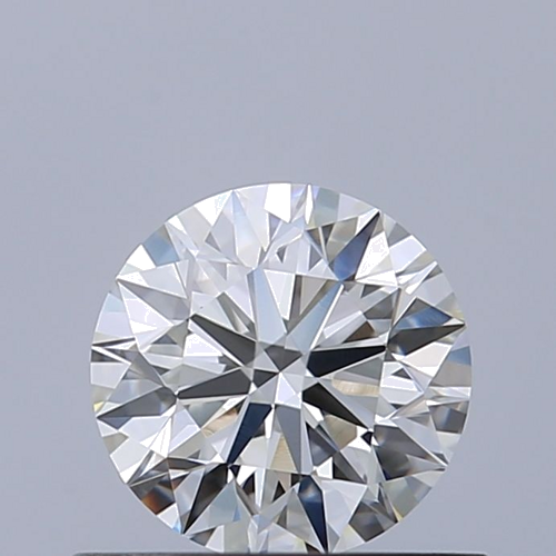 0.58 carat F-VVS1 Excellent cut Natūralus Round Deimantas (1)