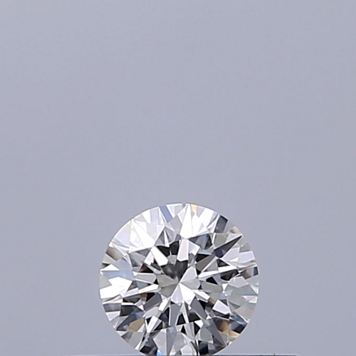 0.21 carat F-VVS1 Excellent cut Natūralus Round Deimantas (1)