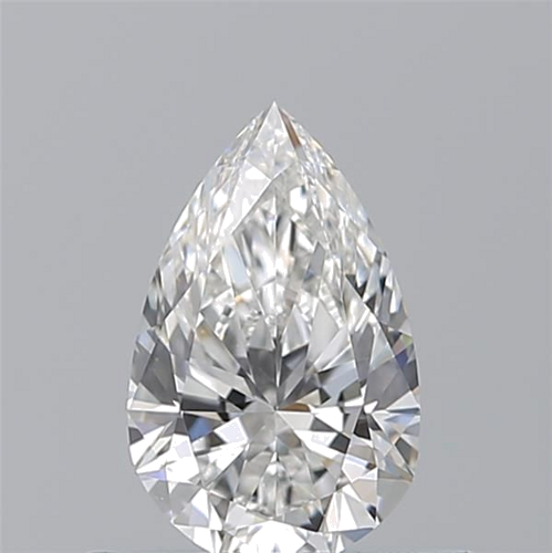 0.54 carat F-VS1 Natūralus Pear Deimantas (1)
