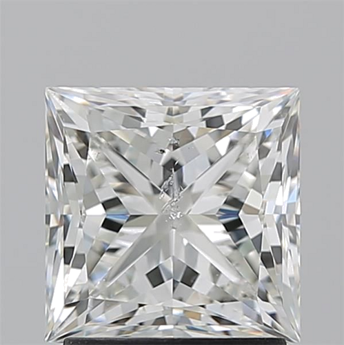 2.03 carat I-SI2 Natūralus Princess Deimantas (1)