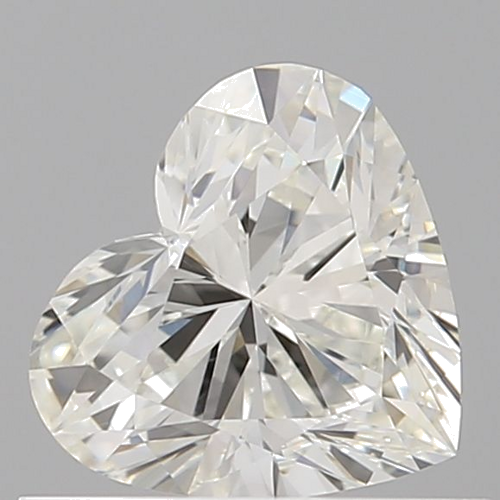0.58 carat H-VS2 Natūralus Heart Deimantas (1)