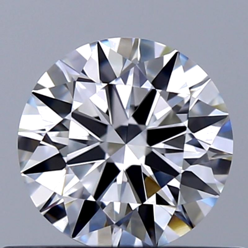 0.5 carat F-VVS1 Excellent cut Natūralus Round Deimantas (1)