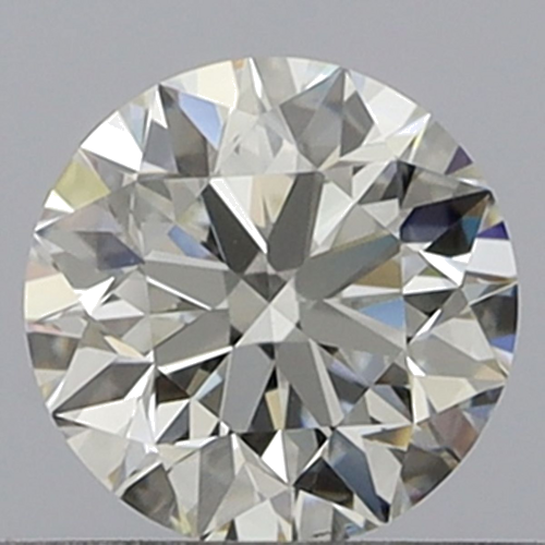 0.51 carat G-VVS2 Excellent cut Natūralus Round Deimantas (1)