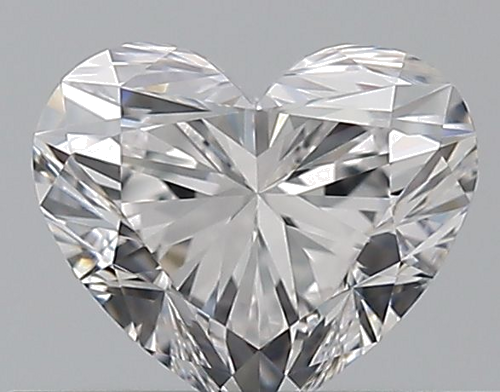 0.43 carat D-VVS1 Natūralus Heart Deimantas (1)