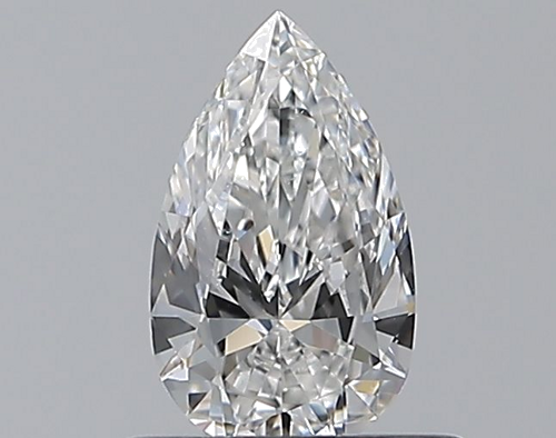 0.47 carat F-VS1 Natūralus Pear Deimantas (1)