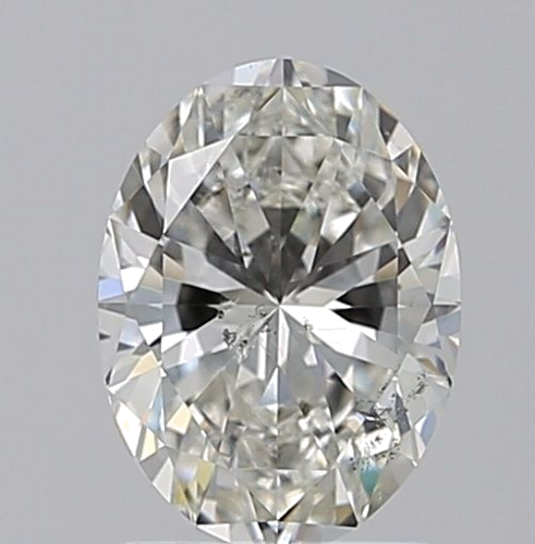 1.5 carat H-SI2 Natūralus Oval Deimantas (1)
