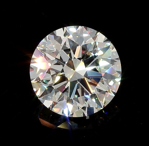 3.15 carat K-VVS2 Excellent cut Natūralus Round Deimantas (1)