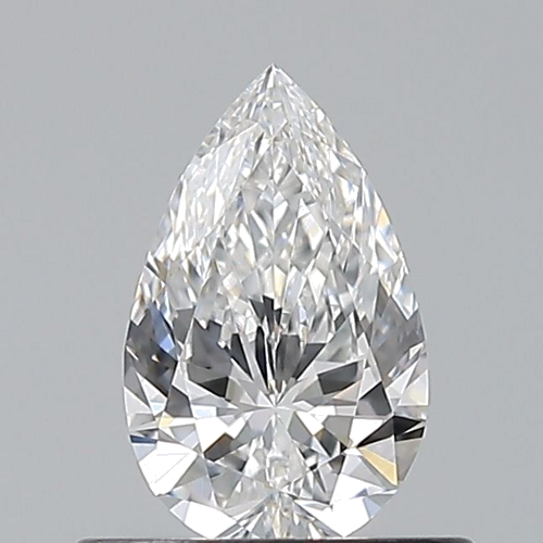 0.5 carat E-VVS2 Natūralus Pear Deimantas (1)