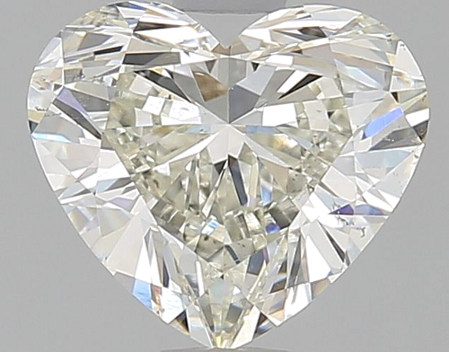1.0 carat J-SI1 Natūralus Heart Deimantas (1)