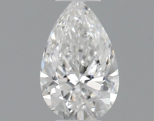 0.23 carat E-VVS1 Natūralus Pear Deimantas (1)