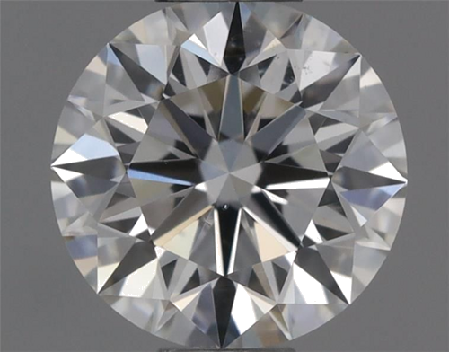 0.42 carat F-SI1 Excellent cut Natūralus Round Deimantas (1)
