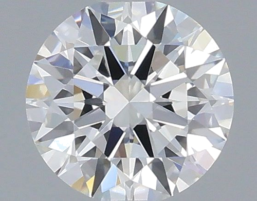 0.5 carat F-VVS2 Excellent cut Natūralus Round Deimantas (1)