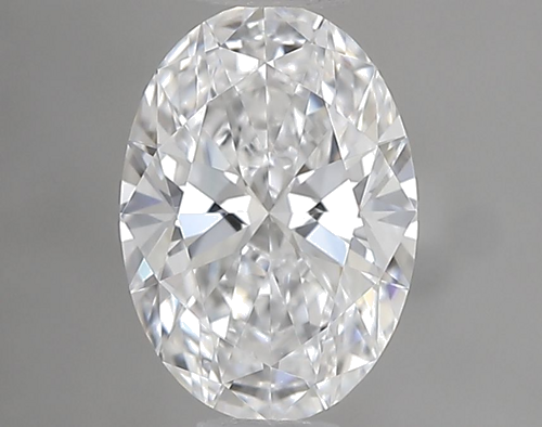 0.51 carat D-VVS2 Natūralus Oval Deimantas (1)