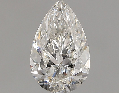 0.51 carat G-SI2 Natūralus Pear Deimantas (1)