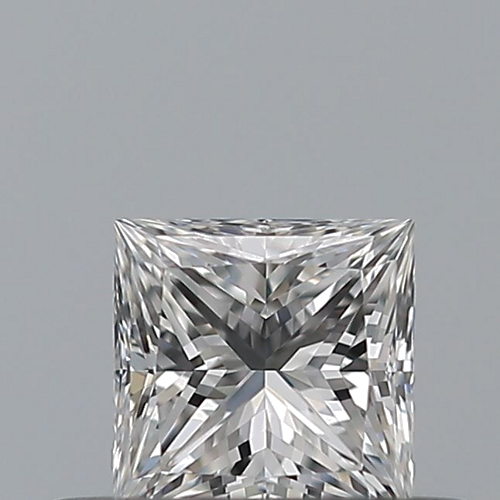 0.31 carat E-VVS1 Natūralus Princess Deimantas (1)