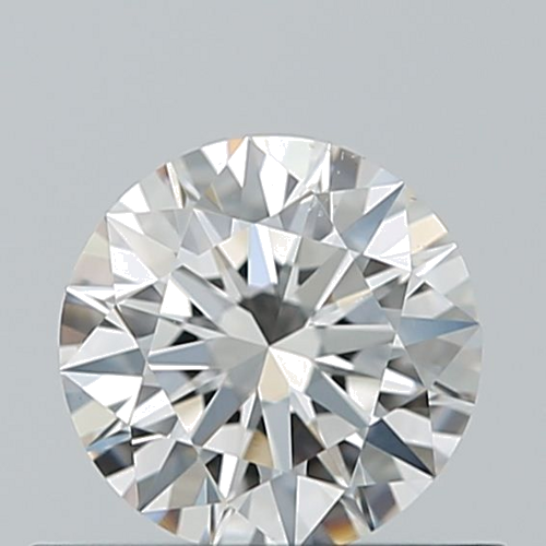 0.5 carat F-VS2 Excellent cut Natūralus Round Deimantas (1)