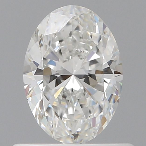 0.57 carat E-VVS1 Natūralus Oval Deimantas (1)