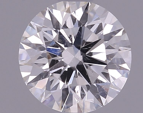 0.57 carat H-SI2 Excellent cut Natūralus Round Deimantas (1)