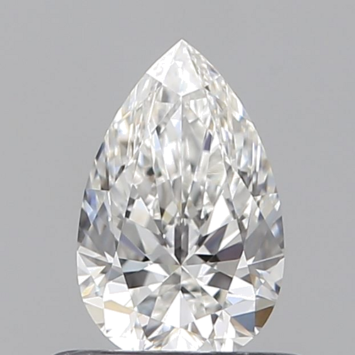 0.51 carat G-VVS1 Natūralus Pear Deimantas (1)