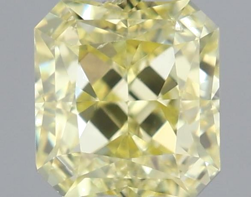 0.45 carat Fancy Yellow-SI1 Natūralus Radiant Deimantas (1)