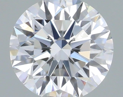 0.37 carat F-VVS1 Excellent cut Natūralus Round Deimantas (1)