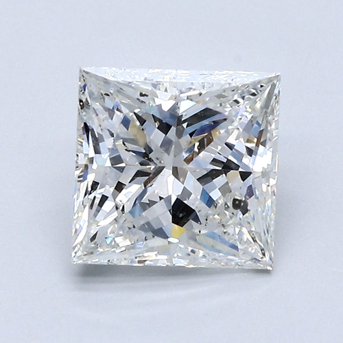 2.21 carat G-SI2 Natūralus Princess Deimantas (1)
