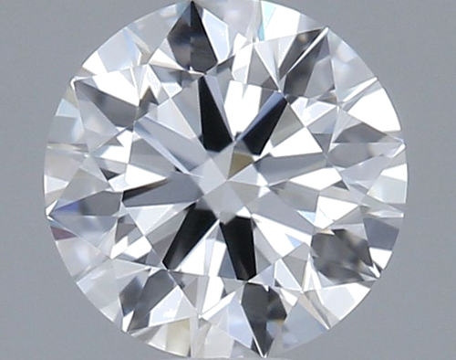 0.55 carat F-VVS1 Excellent cut Natūralus Round Deimantas (1)